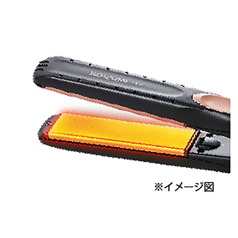 マイナスイオンストレートアイロン KHS8230W メーカー直送 ▼返品・キャンセル不可【他商品との同時購入不可】