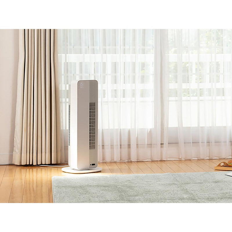 ホット&クール 送風機能付ファンヒーター  KHF12243H メーカー直送 ▼返品・キャンセル不可【他商品との同時購入不可】