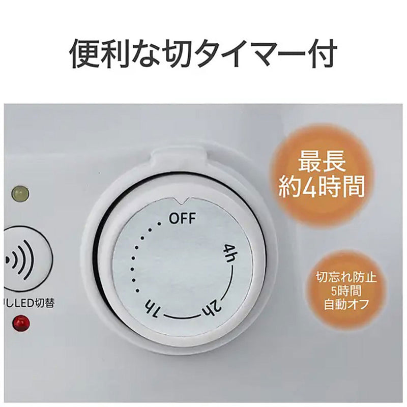 セラミックヒーター KPH1258W メーカー直送 ▼返品・キャンセル不可【他商品との同時購入不可】