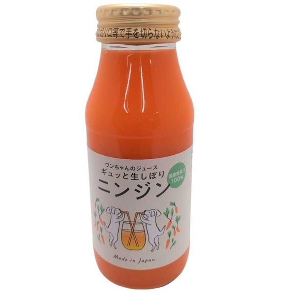 野々山商事 みっちゃんホンポ ワンちゃんのジュースにんじん 180ml