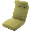 日本製 ヘッドリク低反発座椅子 ダリアングリーン 【直送品】 返品・キャンセル・他商品と同時購入は不可