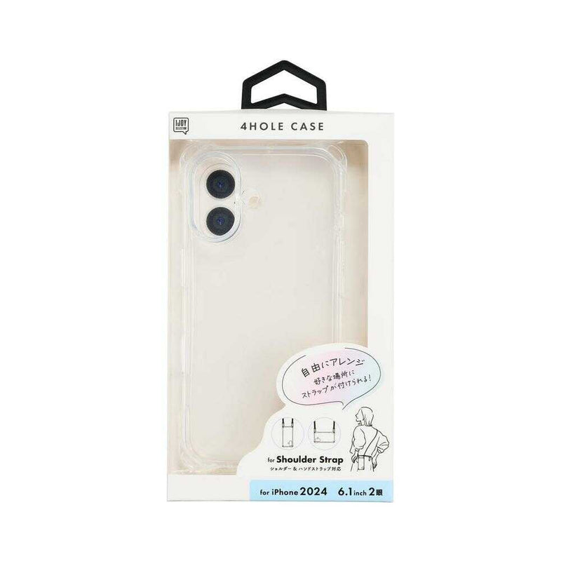 サンクレスト iPhone16 4ホールケース クリア i38FiJS01