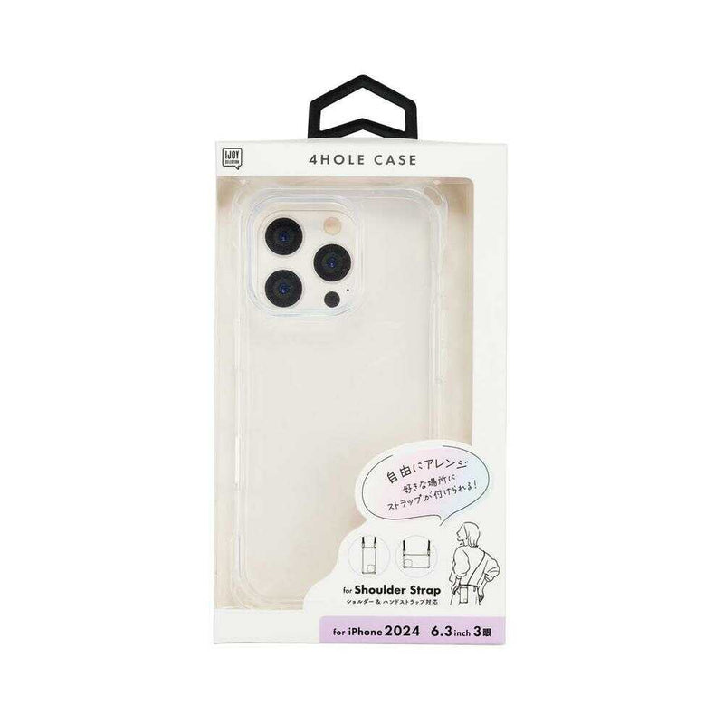 サンクレスト iPhone16 Pro 4ホールケース クリア i38RiJS01