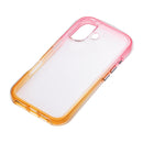 サンクレスト iPhone16 AIR SHOCK MAXケース ピンク×イエロー i38FiJA02