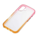 サンクレスト iPhone16 AIR SHOCK MAXケース ピンク×イエロー i38FiJA02