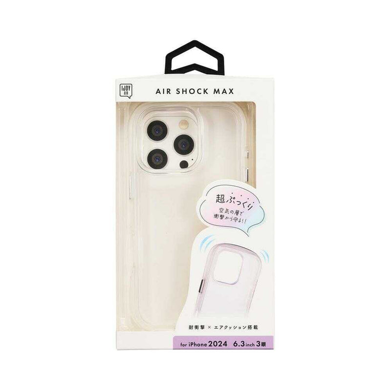 サンクレスト iPhone16 Pro AIR SHOCK MAXケース クリア i38RiJA01