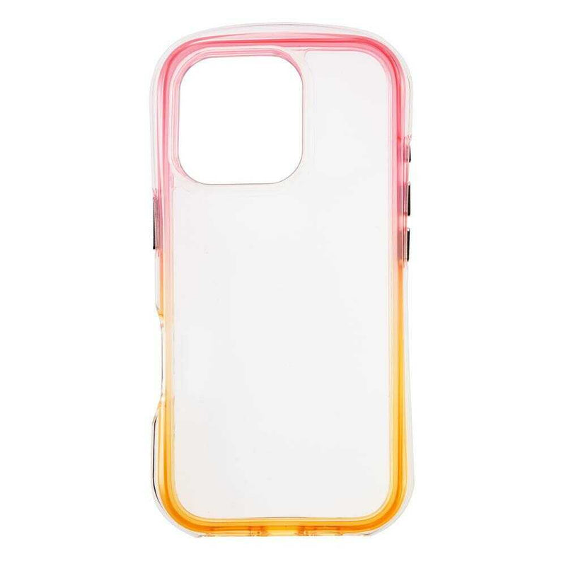 サンクレスト iPhone16 Pro AIR SHOCK MAXケース ピンク×イエロー i38RiJA02