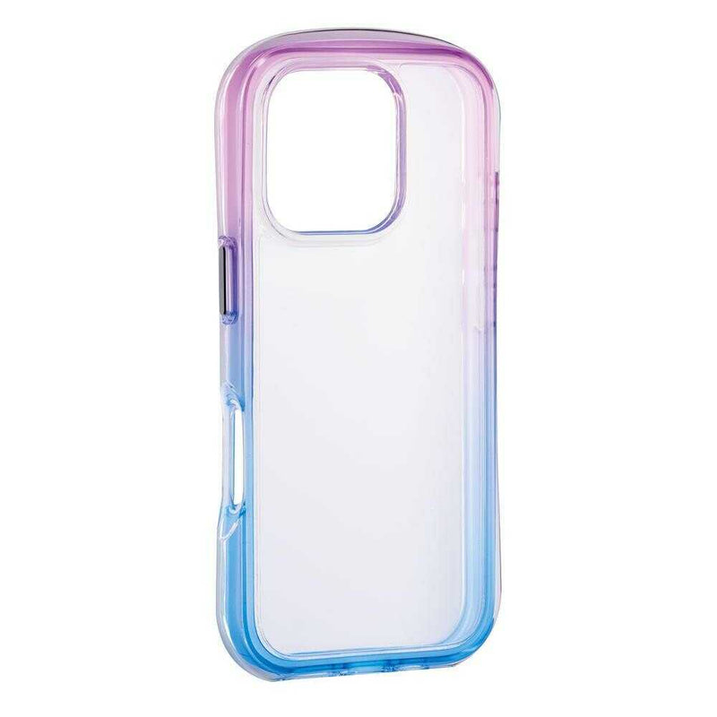 サンクレスト iPhone16 Pro AIR SHOCK MAXケース パープル×ブルー i38RiJA03