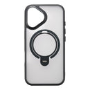 サンクレスト iPhone16 MagStaPLUSケース ブラック i38FiJS04