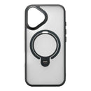 サンクレスト iPhone16 MagStaPLUSケース ブラック i38FiJS04