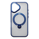 サンクレスト iPhone16 MagStaPLUSケース ネイビー i38FiJS06