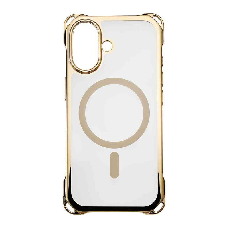 サンクレスト 4ホールケース MagSafe対応 メタリックゴールド for iPhone17