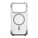 サンクレスト 4ホールケース MagSafe対応 メタリックシルバー for iPhone17Pro