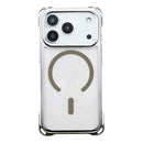 サンクレスト 4ホールケース MagSafe対応 メタリックシルバー for iPhone17Pro