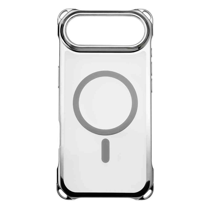 サンクレスト 4ホールケース MagSafe対応 メタリックシルバー for iPhone17Air