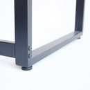 ワークデスク ウォールナットワークデスク1200 T-2314BR 【直送品】 返品・キャンセル・他商品と同時購入は不可