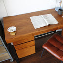 ワークデスク ウォールナットワークデスク1200 T-2314BR 【直送品】 返品・キャンセル・他商品と同時購入は不可