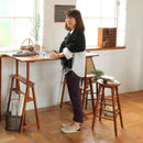 スツール ハイスツール オマージュ HMS-2667BR メーカー直送 ▼返品・キャンセル不可【他商品との同時購入不可】