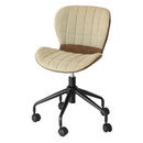 オフィスチェア デスクチェアー CH-2801BE-DBR メーカー直送 ▼返品・キャンセル不可【他商品との同時購入不可】