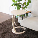 サイドテーブル ロータス ILT-2987NA メーカー直送 ▼返品・キャンセル不可【他商品との同時購入不可】