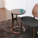 サイドテーブル ロータス ILT-2987BR メーカー直送 ▼返品・キャンセル不可【他商品との同時購入不可】