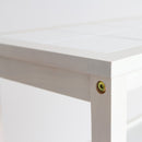 キッチンワゴン スープスリムワゴン 3段 W-3347WH メーカー直送 ▼返品・キャンセル不可【他商品との同時購入不可】