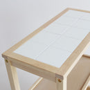 キッチンワゴン スープスリムワゴン 4段 W-3348NA メーカー直送 ▼返品・キャンセル不可【他商品との同時購入不可】