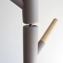 洋服掛け ポールハンガーシームミミ H-3395GRJ 【直送品】 返品・キャンセル・他商品と同時購入は不可