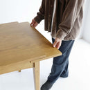 ラシック エクステンションダイニングテーブル RAT-3682NA 【直送品】 返品・キャンセル・他商品と同時購入は不可