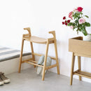 玄関椅子 アームベンチ クレスト ILC-3734NA メーカー直送 ▼返品・キャンセル不可【他商品との同時購入不可】