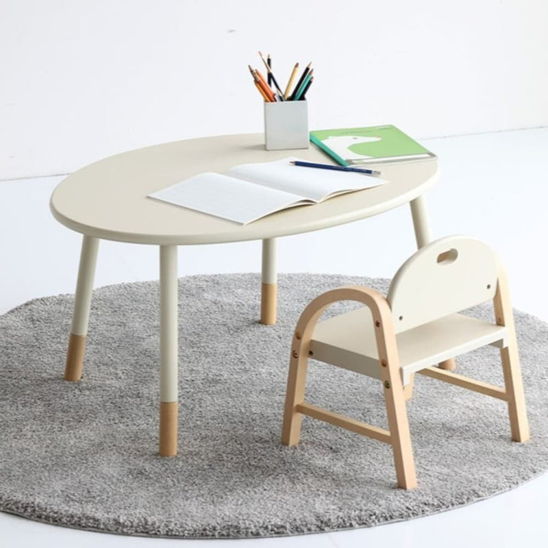 子ども机 キッズオニギリテーブル ILT-3834IV メーカー直送 ▼返品・キャンセル不可【他商品との同時購入不可】