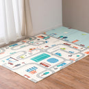 折りたため水拭き可 プレイマット エクスロード 118x176cm メーカー直送▼返品・キャンセル不可【他商品との同時購入不可】