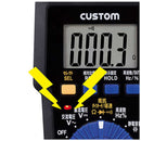 デジタルマルチメータ M-03FBM メーカー直送 ▼返品・キャンセル不可【他商品との同時購入不可】