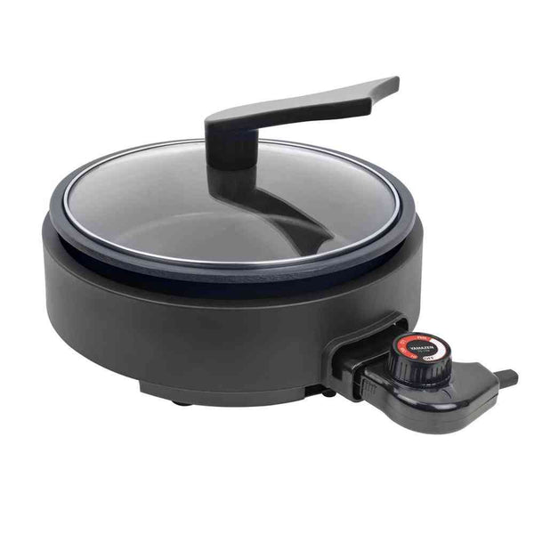 YAMAZEN グリル鍋 YGE-S100（B） 2.0L