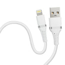 HIDISC やわらかライトニングケーブル 1m マシュマロホワイト