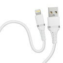 HIDISC やわらかライトニングケーブル 1m マシュマロホワイト