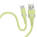 HIDISC やわらかType‐Cケーブル 1m ピスタチオグリーン