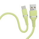 HIDISC やわらかType‐Cケーブル 1m ピスタチオグリーン