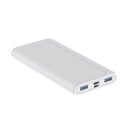 HIDISC PD20W/QC3.0対応10000mAhモバイルバッテリー ホワイト 1個