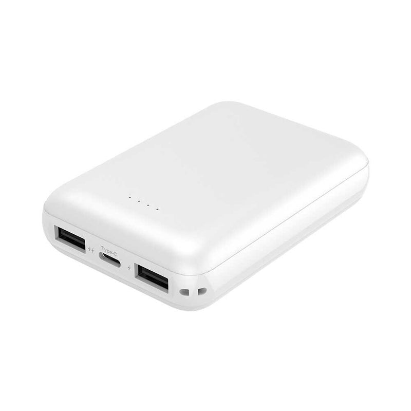 HIDISC 世界最小クラス 10000mAh モバイルバッテリー ホワイト