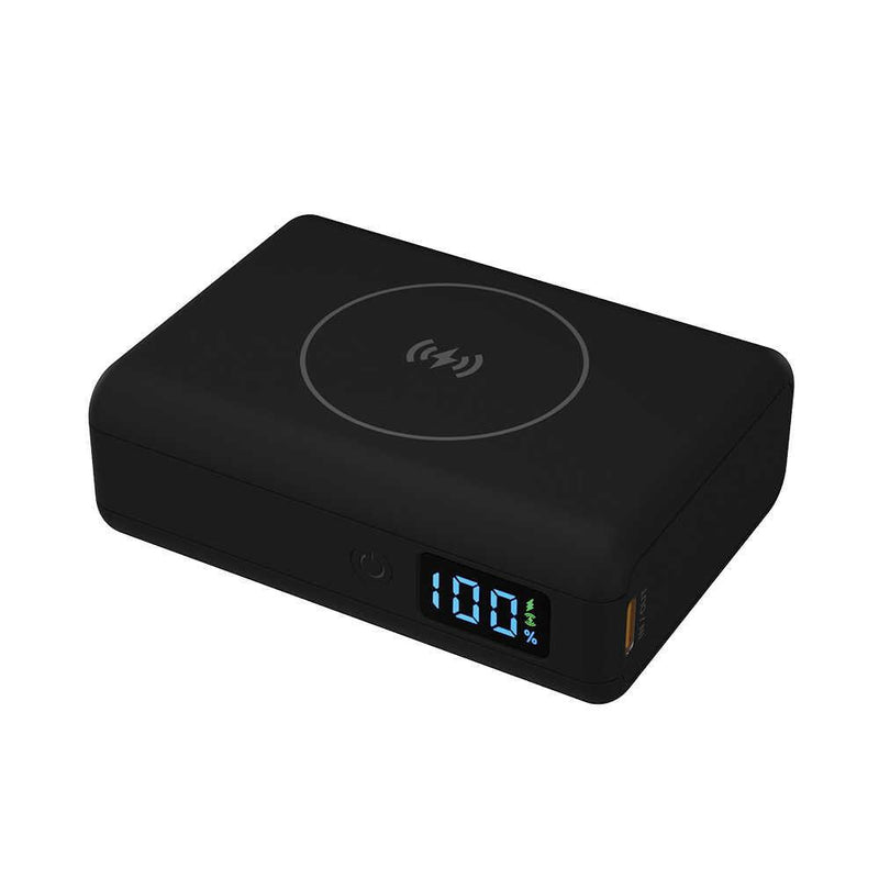 HIDISC egg size and can charge PC 10000mAh PD45W compatible mobile battery black