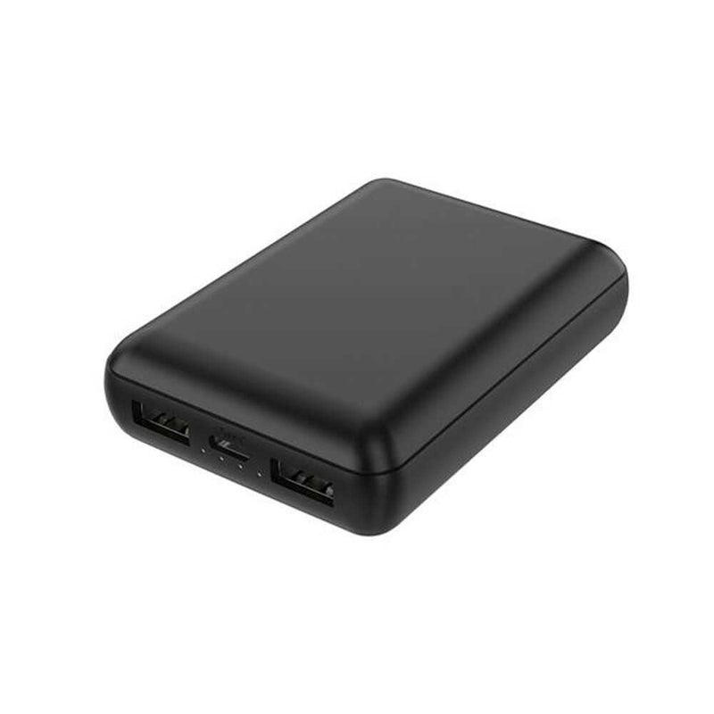 HIDISC 小型軽量世界最小クラス 10000mAh モバイルバッテリー ブラック
