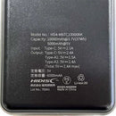 HIDISC 小型軽量世界最小クラス 高性能ICチップ搭載 10000mAh モバイルバッテリー ブラック