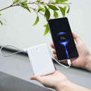 HIDISC PD20W対応 ケーブル一体型 10000mAh モバイルバッテリー