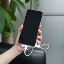 HIDISC PD20W対応 ケーブル一体型 10000mAh モバイルバッテリー