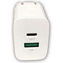 HIDISC USB PD・QC対応 Type-C/A 20W AC充電器 1個