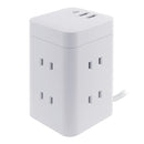 HIDISC タワー型電源タップ