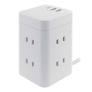 HIDISC タワー型電源タップ