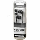 パナソニック Panasonic ステレオインサイドホン カナル型イヤホン ブラック RP-HJE150-K