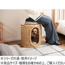 東谷 ペットスツール ナチュラル PET-66 メーカー直送 ▼返品・キャンセル不可【他商品との同時購入不可】